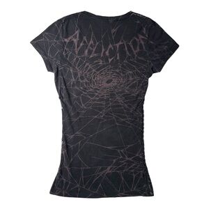 Affliction Spider Web, Cross Tee